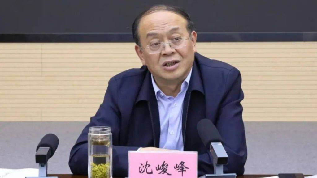 江苏泰州市委常委、常务副市长沈峻峰拟推荐提名为设区市市长人选