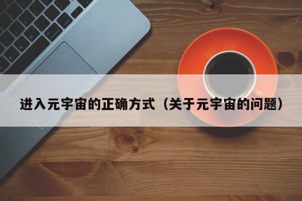 元宇宙怎么进入(元宇宙怎么进入美国市场)